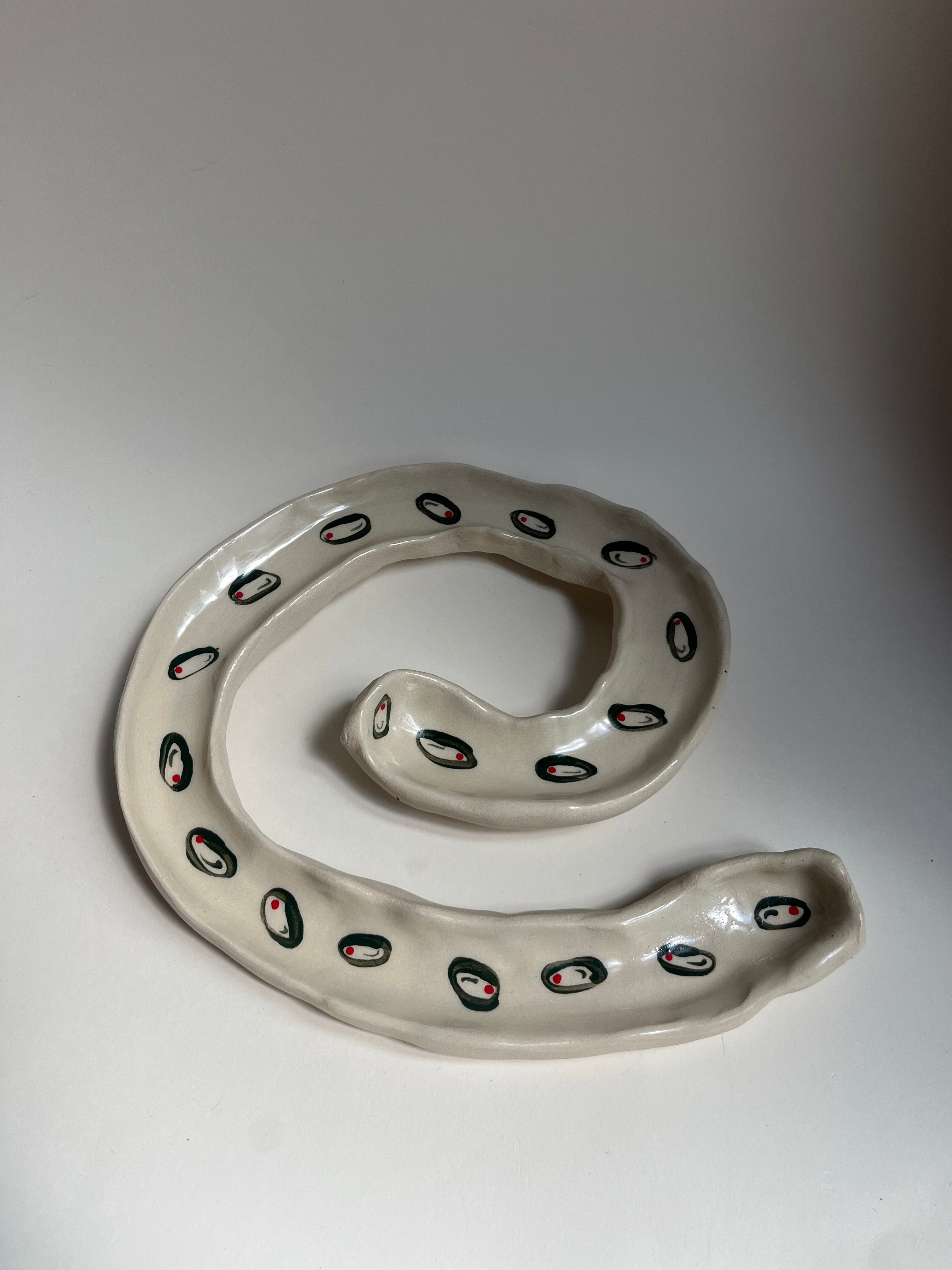 Spiral Platter - Olive
