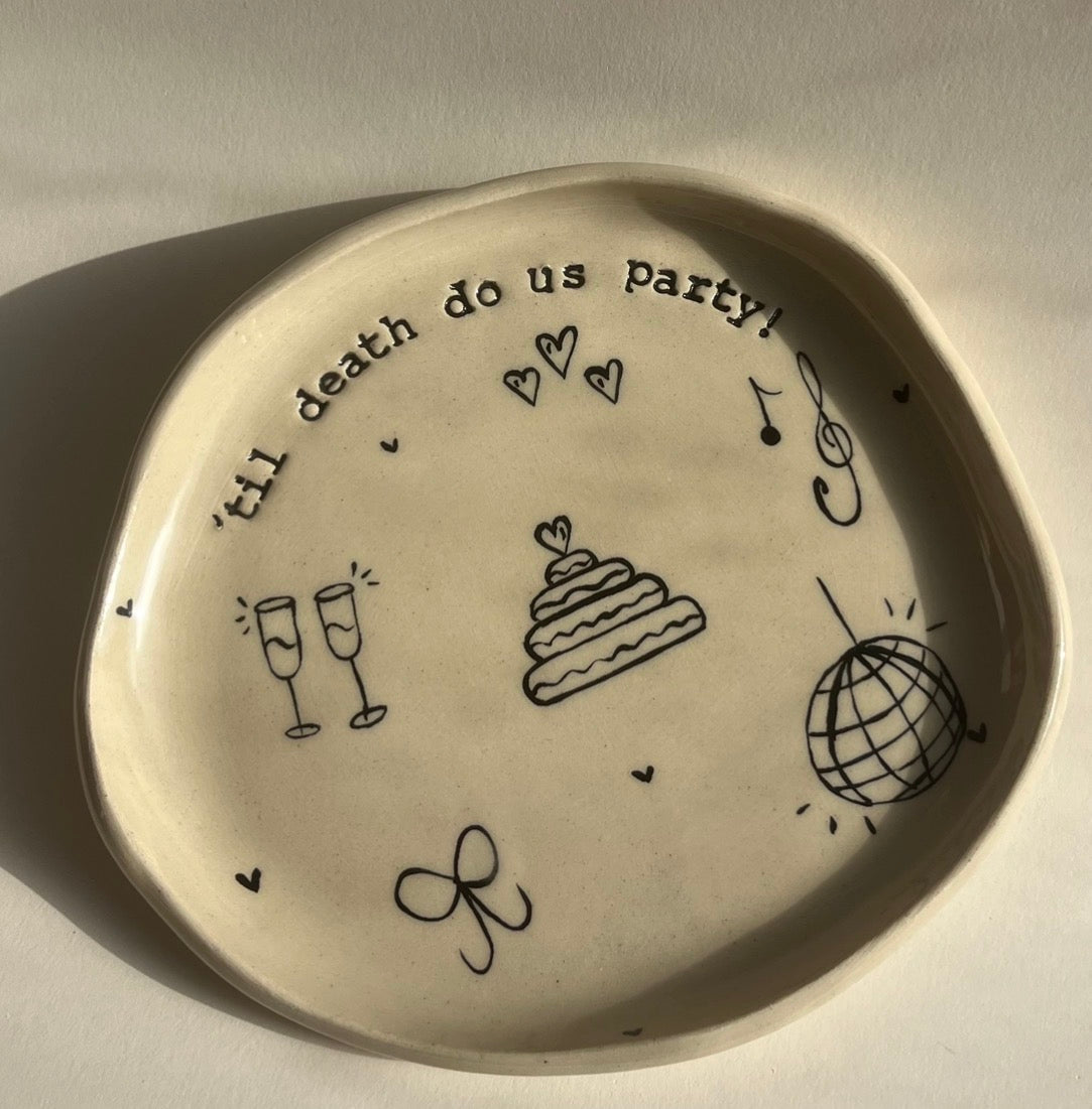 Small Special Occasion Plate - Customised