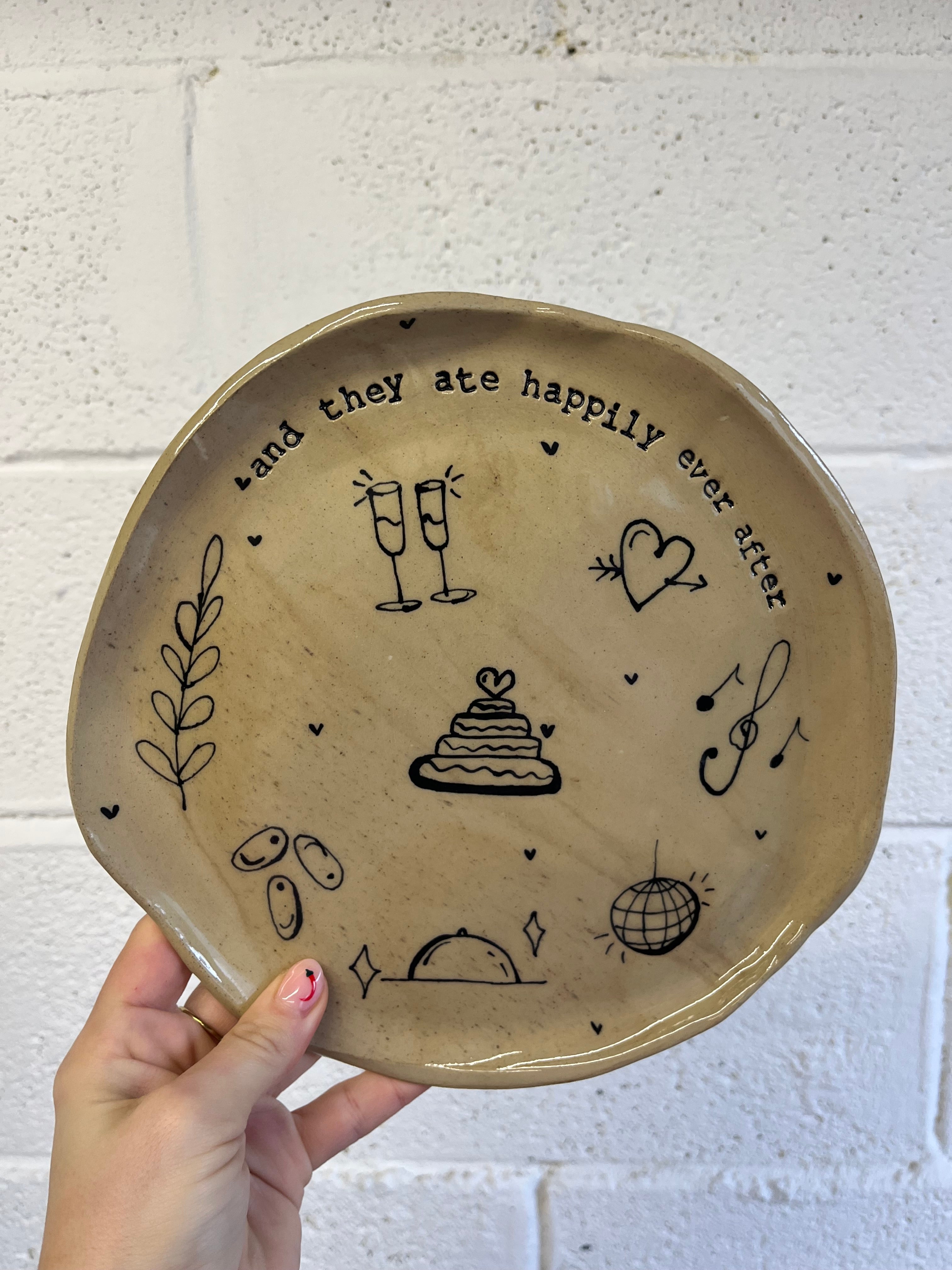 Medium Special Occasion Plate - Customised