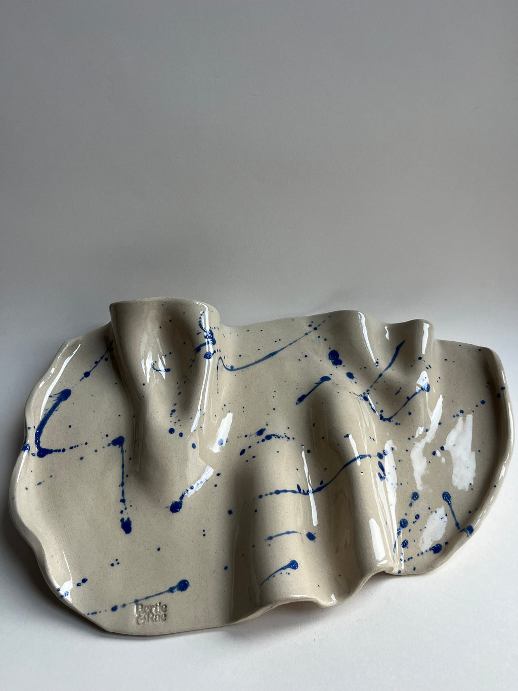 Medium Grazing Board - Blue Splash
