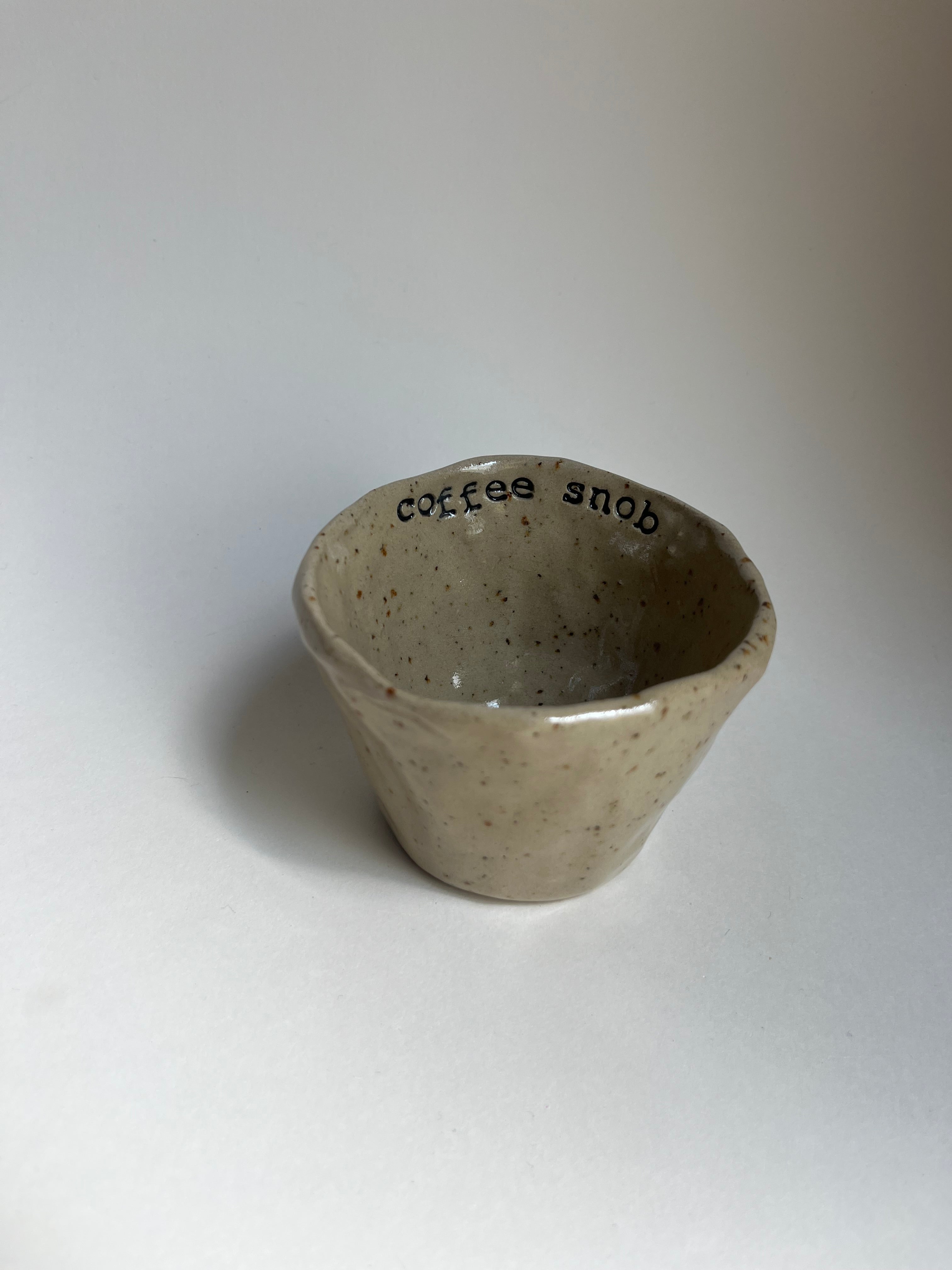 Espresso Cup - Coffee Snob