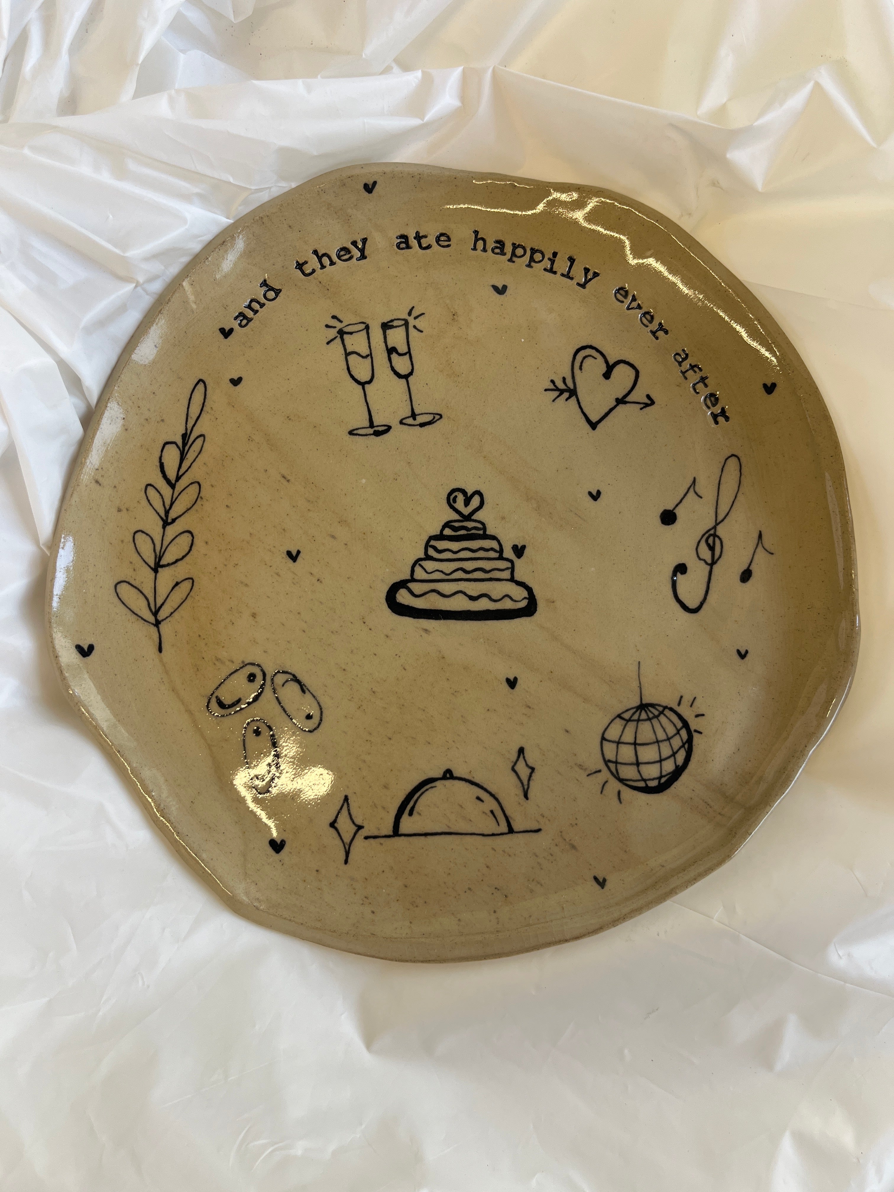 Medium Plate - Happily Ever After