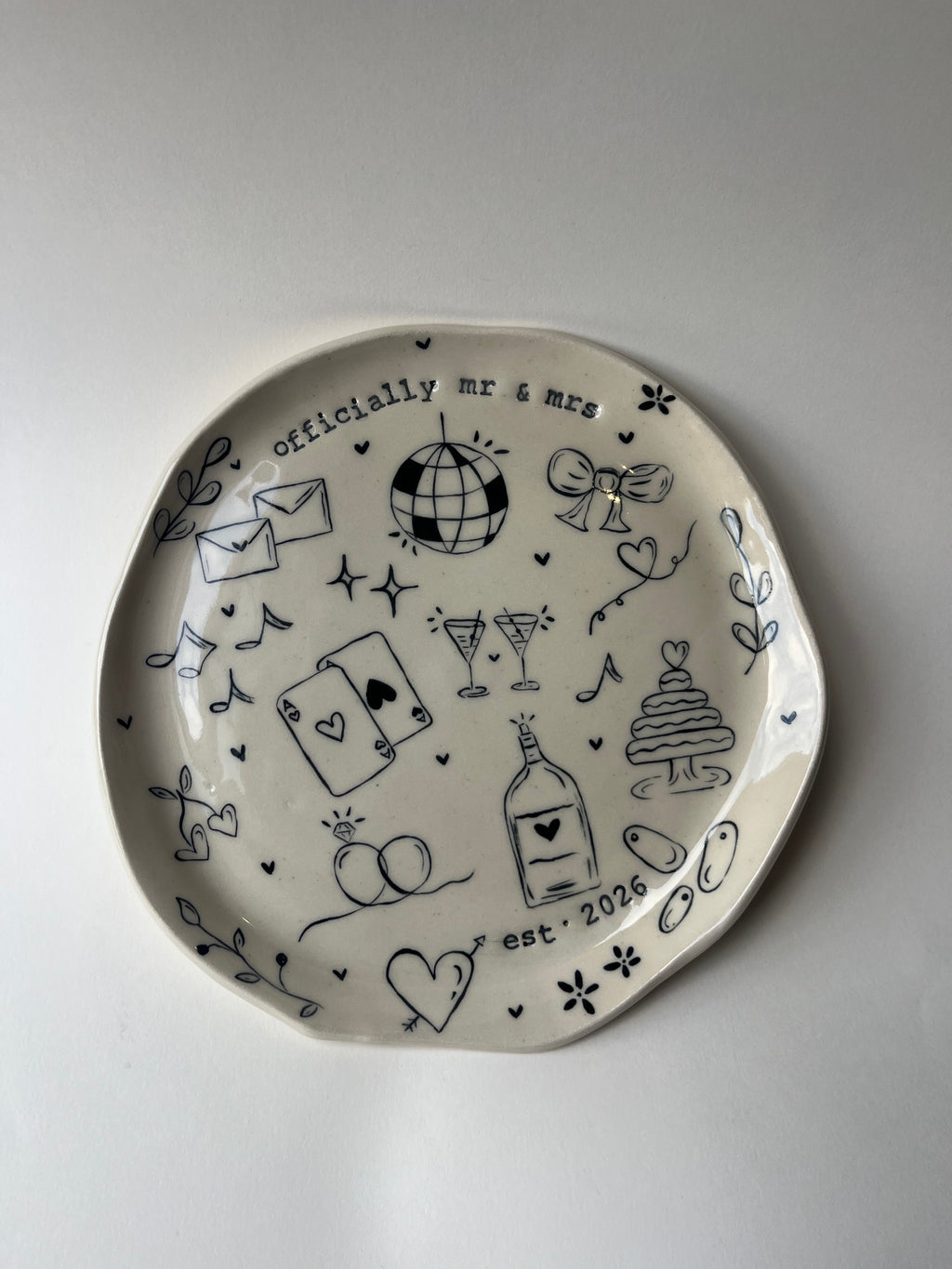 Medium Special Occasion Plate - Customised