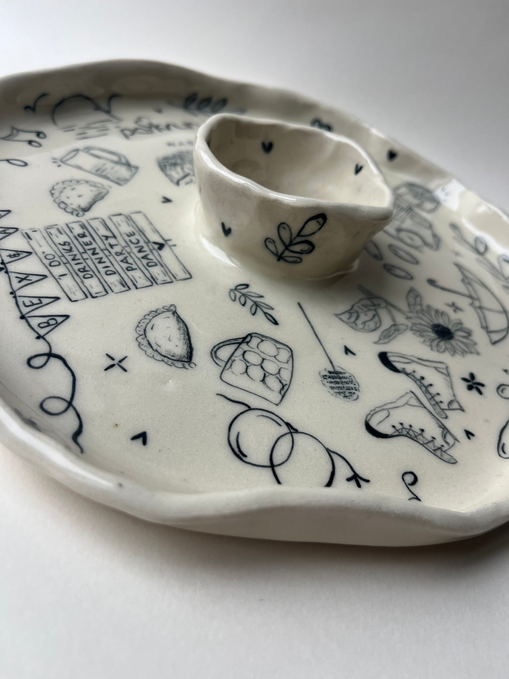 Customised Dip Plate - Large
