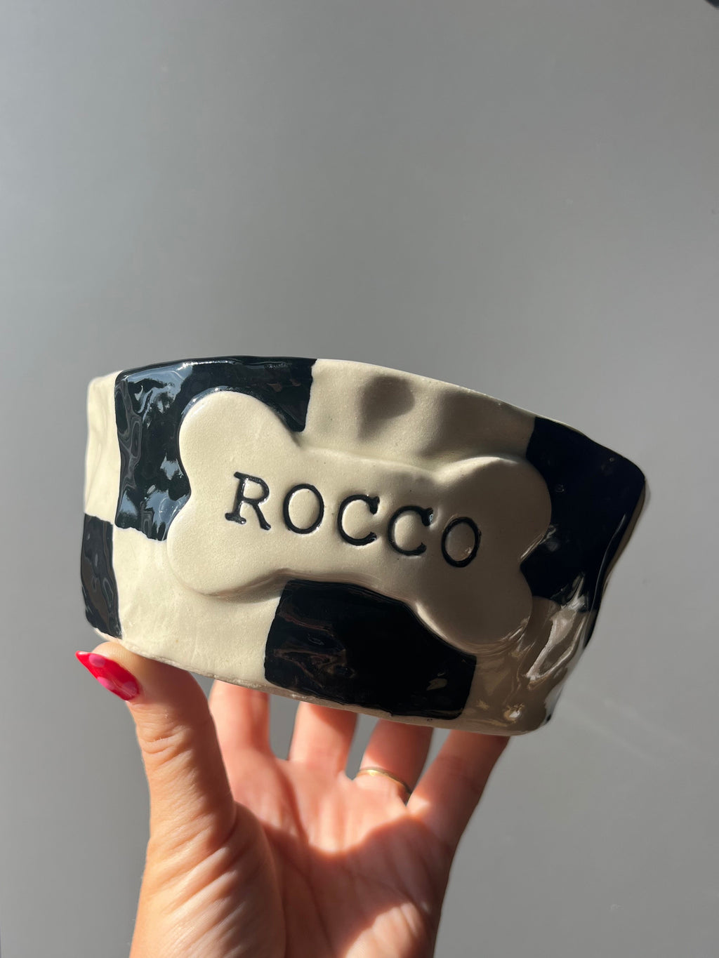 Medium Pet Bowl - Customised