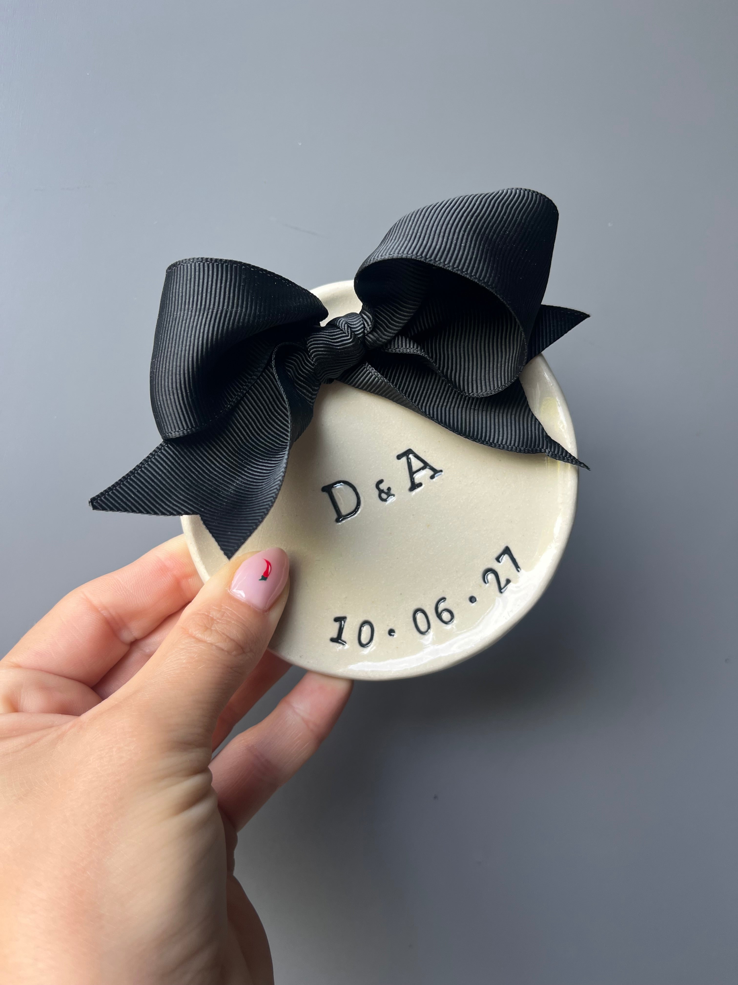 Jewellery Plate - Customised