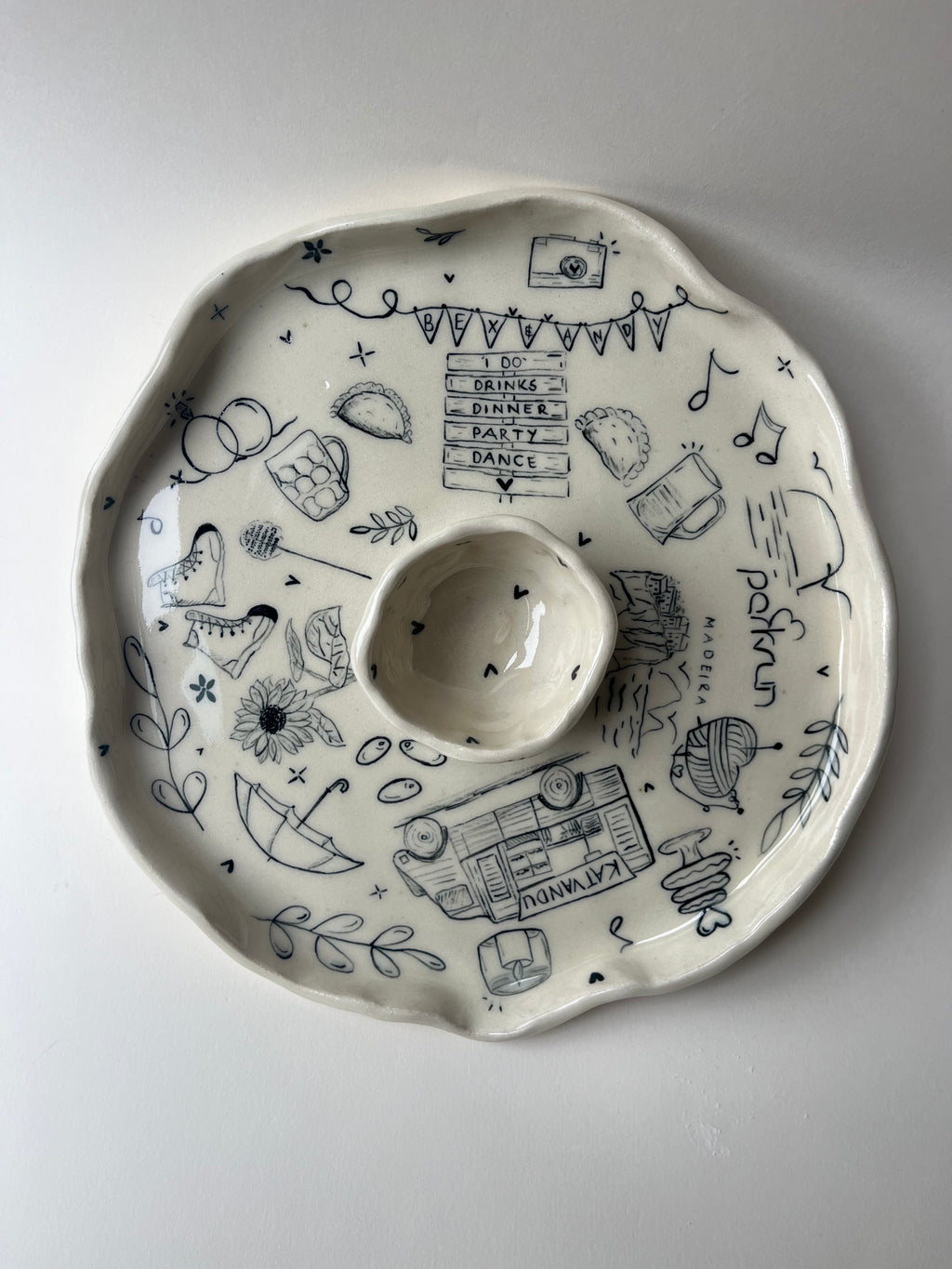Customised Dip Plate - Large