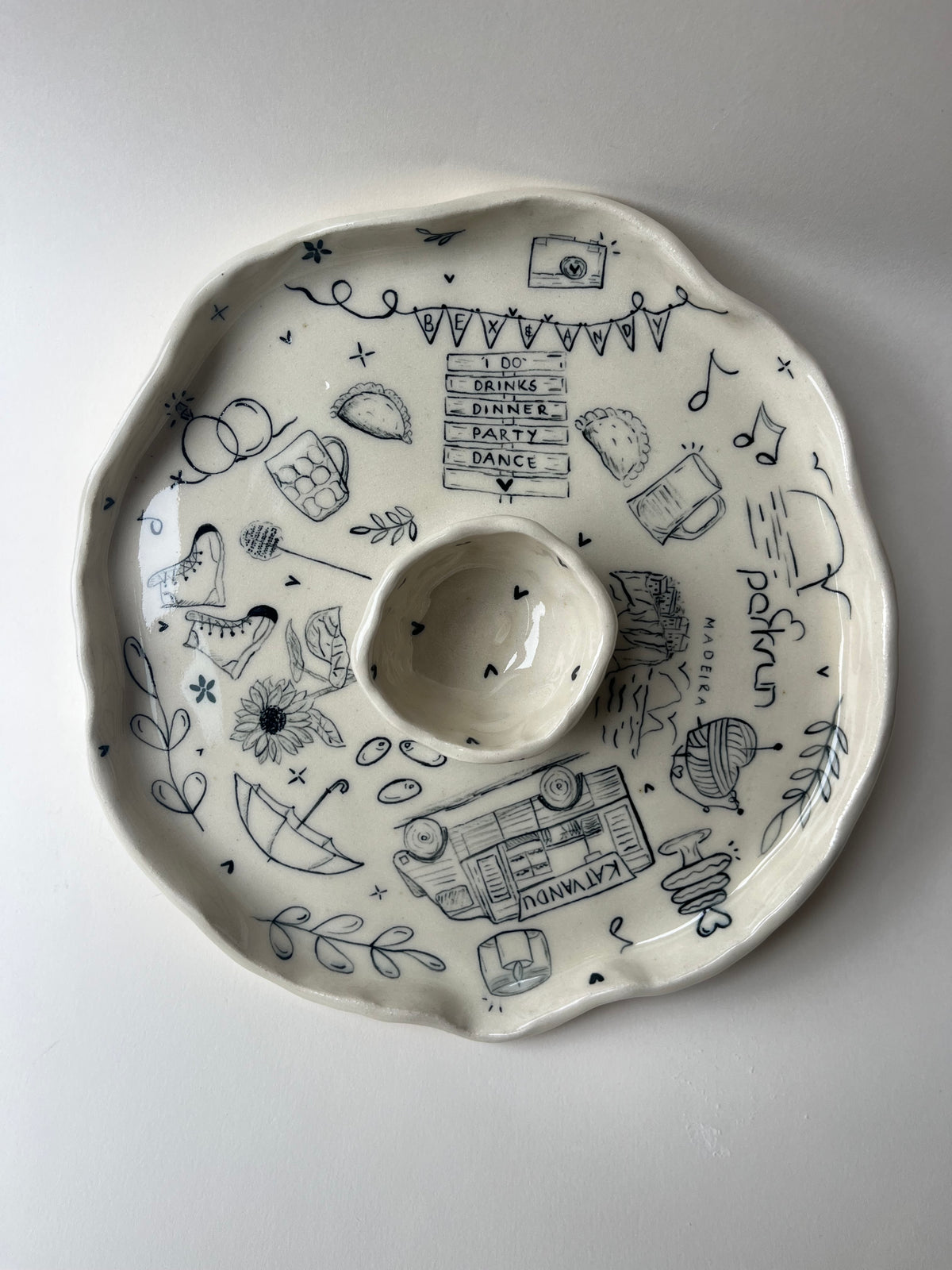 Customised Dip Plate - Large