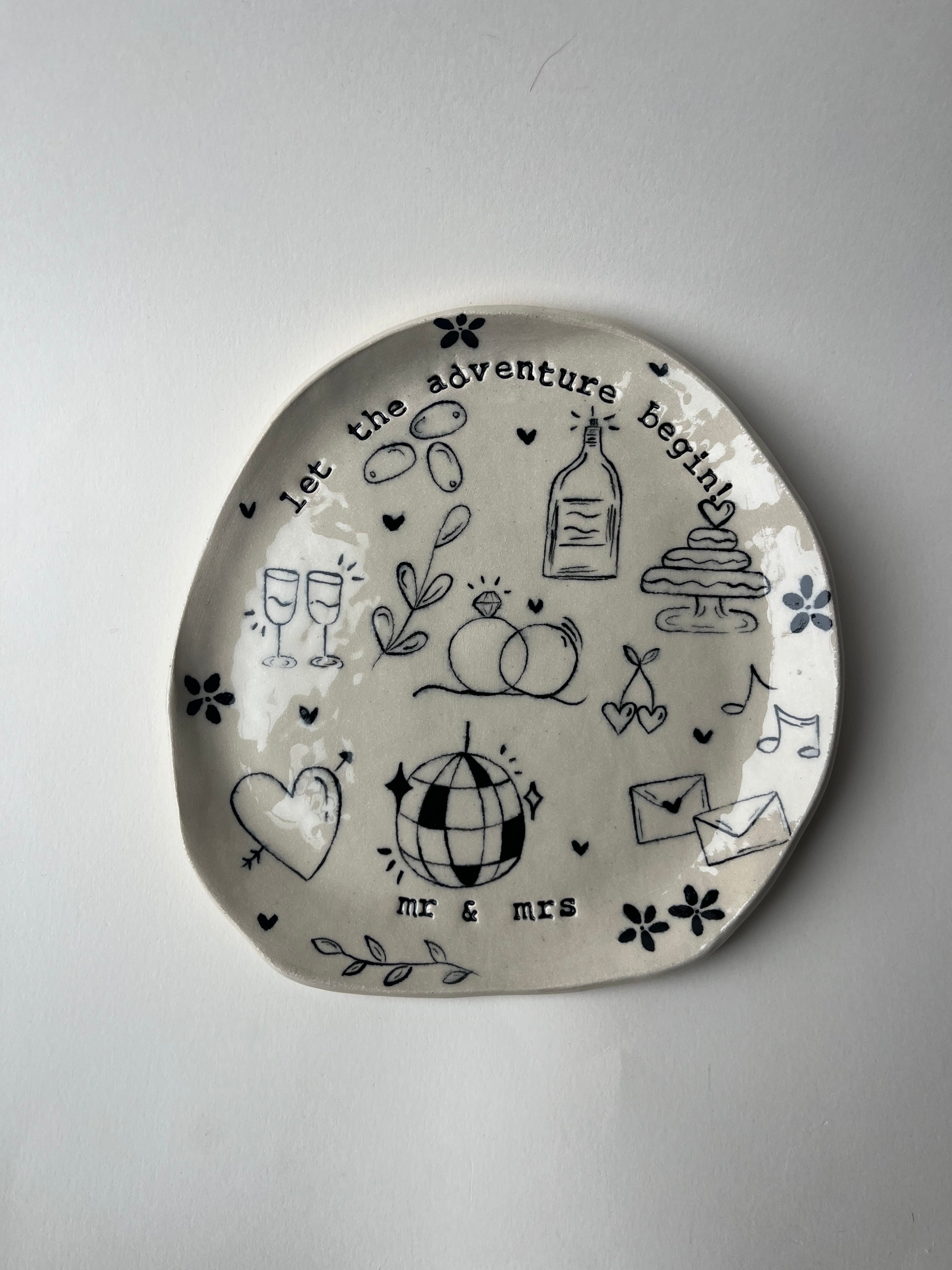 Small Special Occasion Plate - Customised