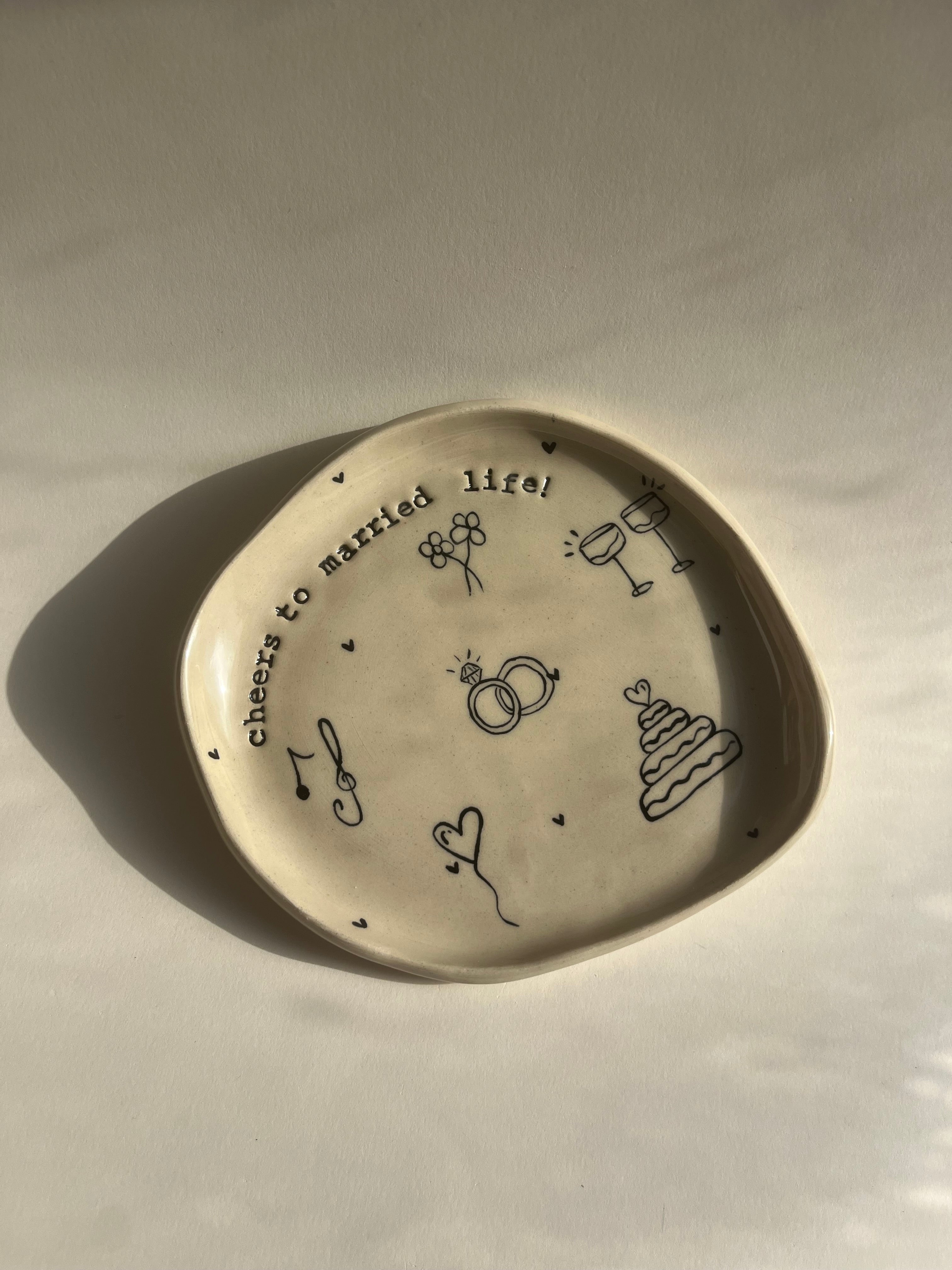 Small Special Occasion Plate - Customised