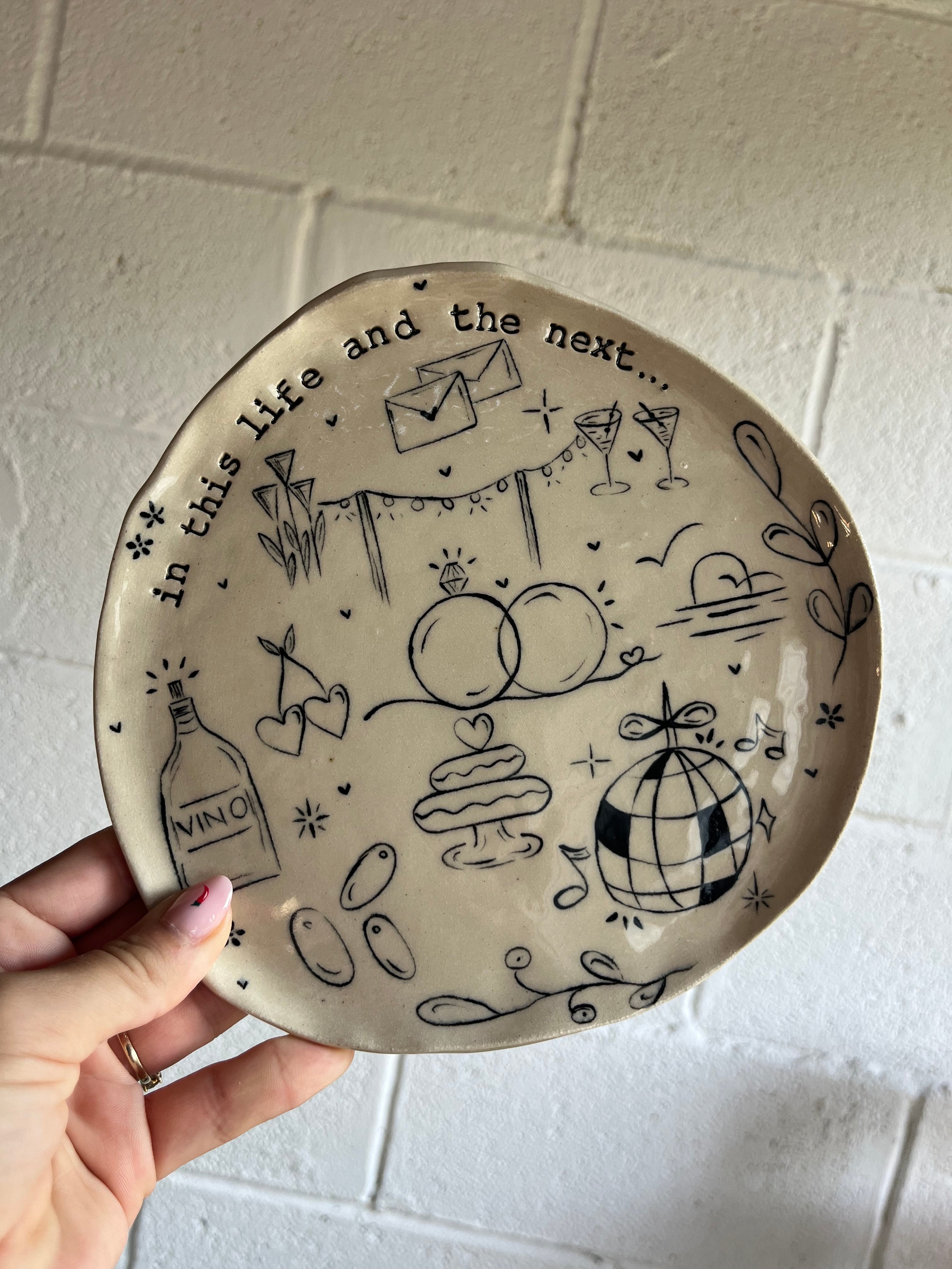 Small Special Occasion Plate - Customised