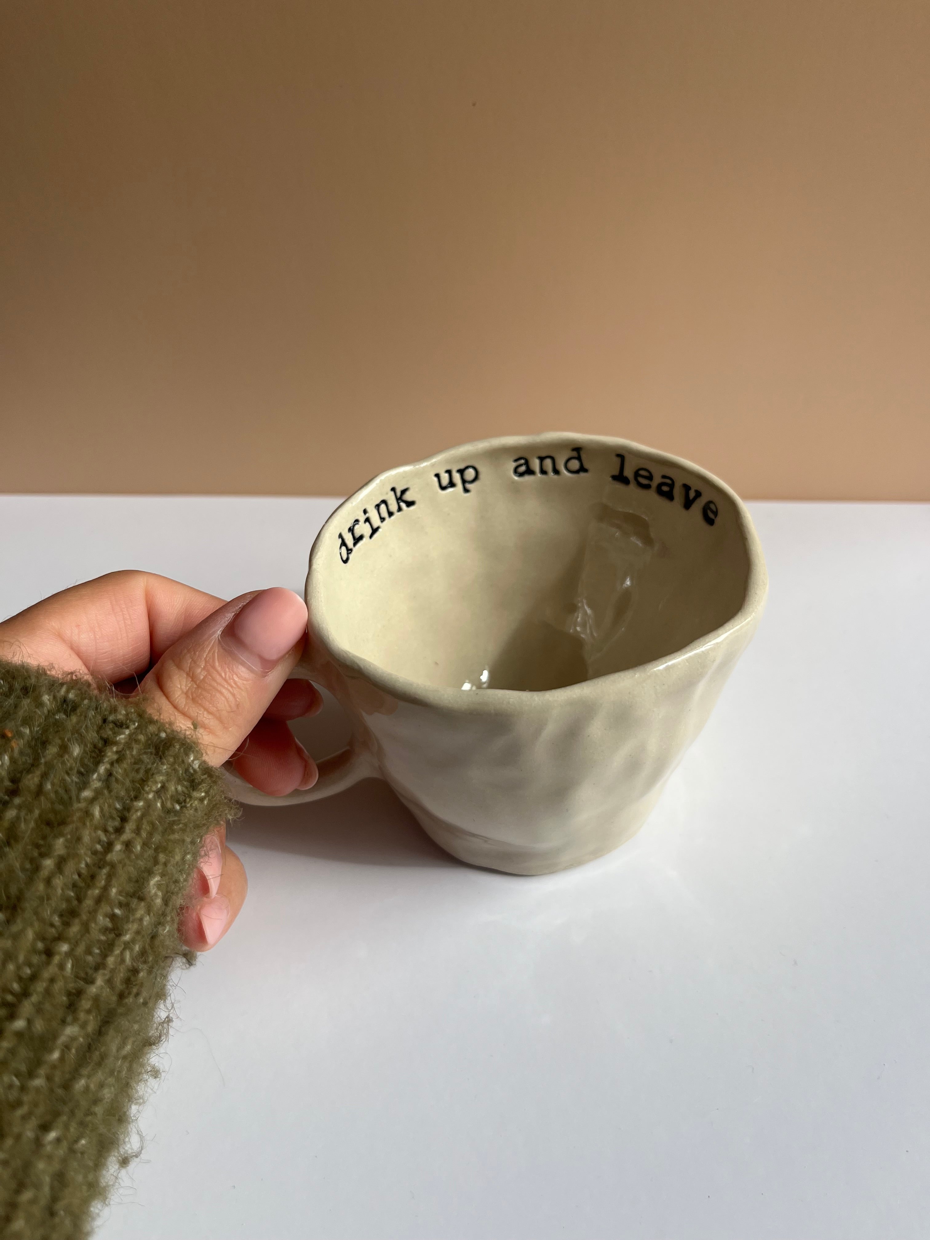Flat White - Drink Up and Leave