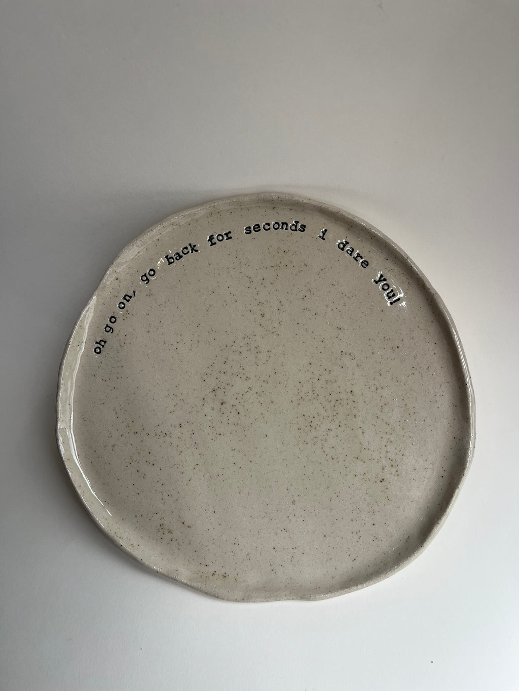 Dinner Plate - Customised