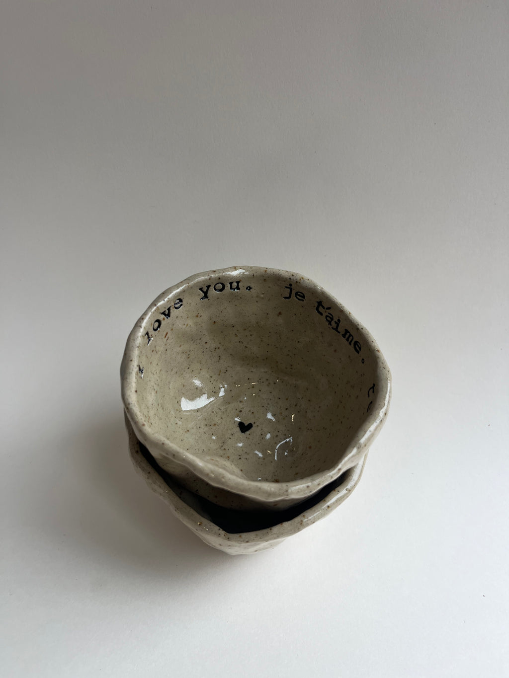 Dimple Mug - I Love You