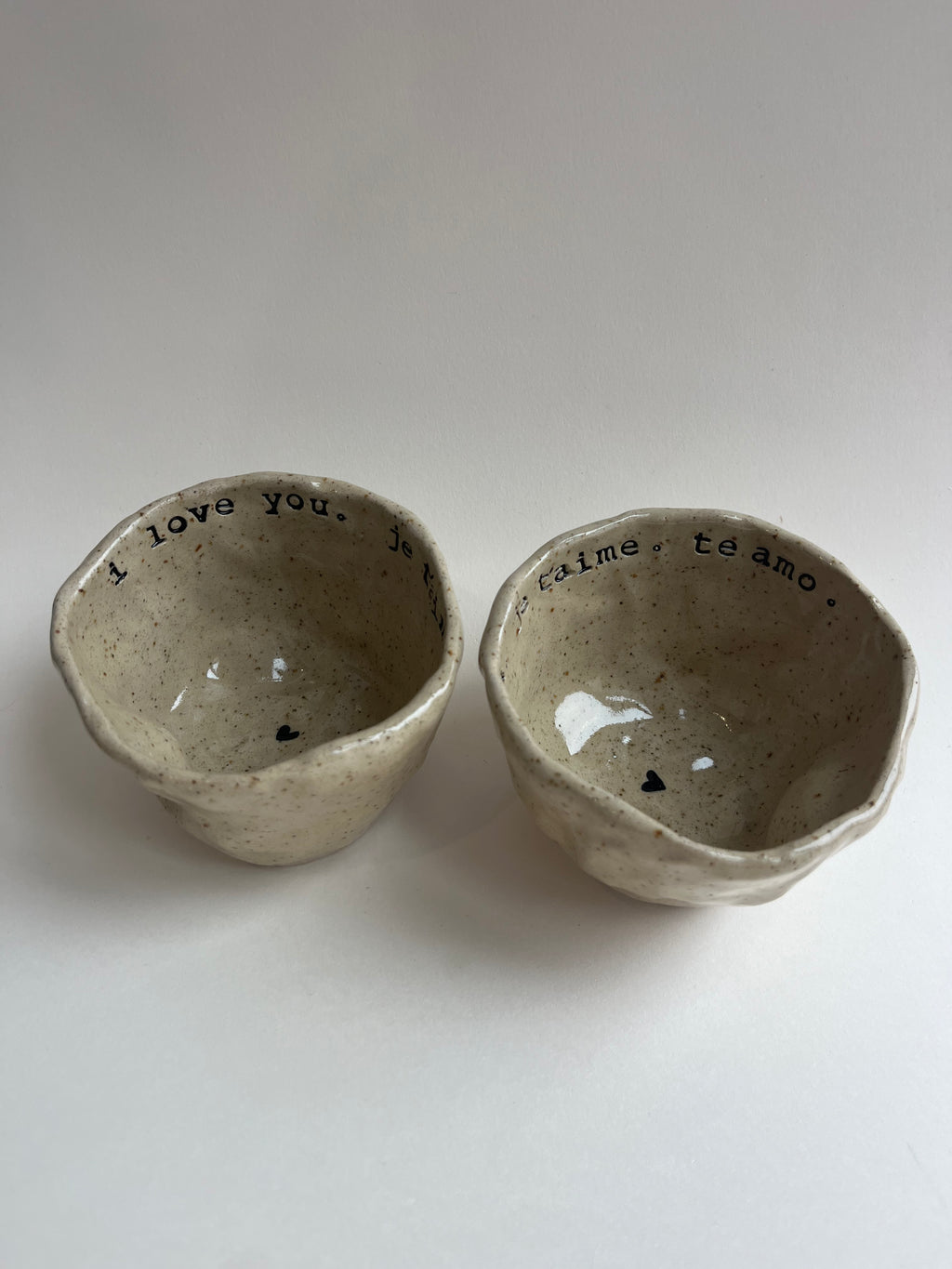 Dimple Mug - I Love You