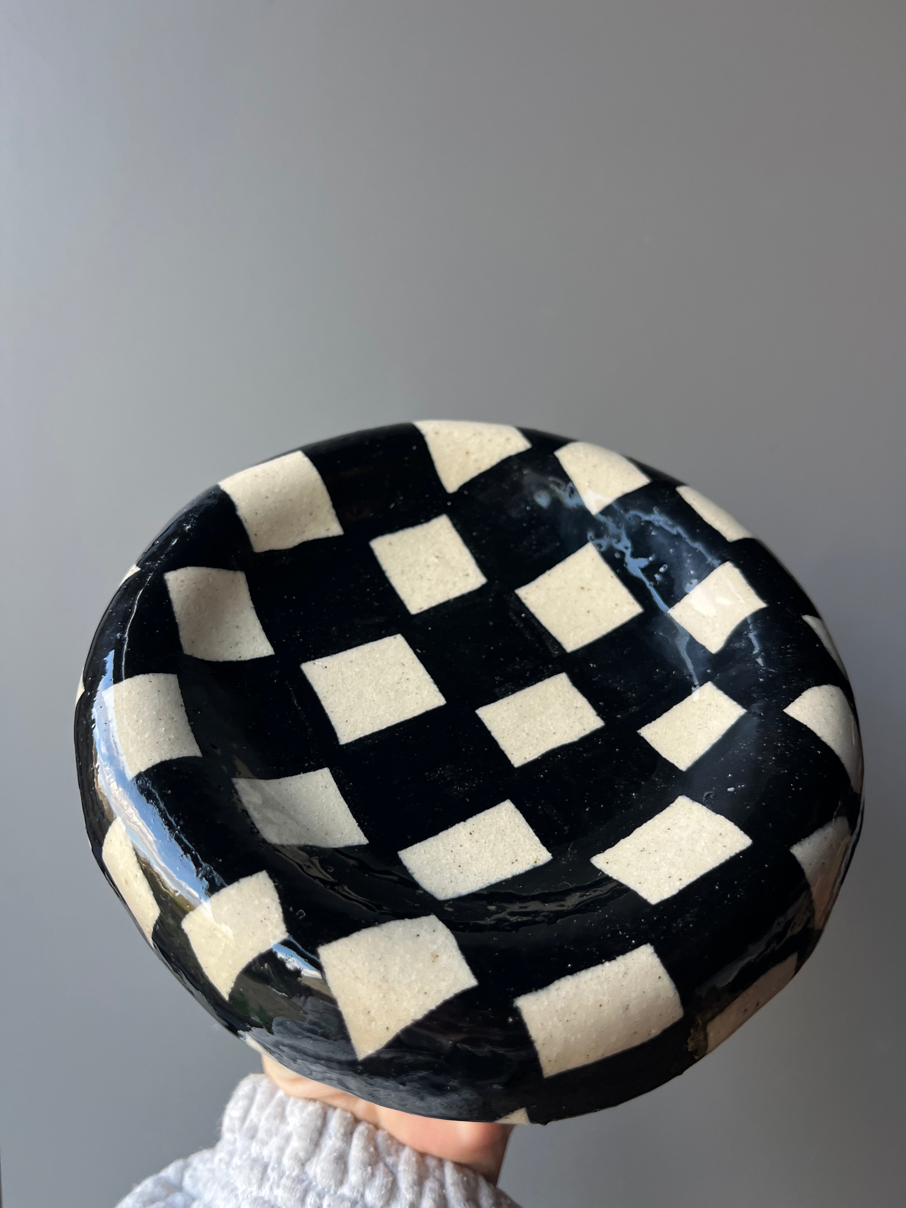 Bubble Plate - Chequered
