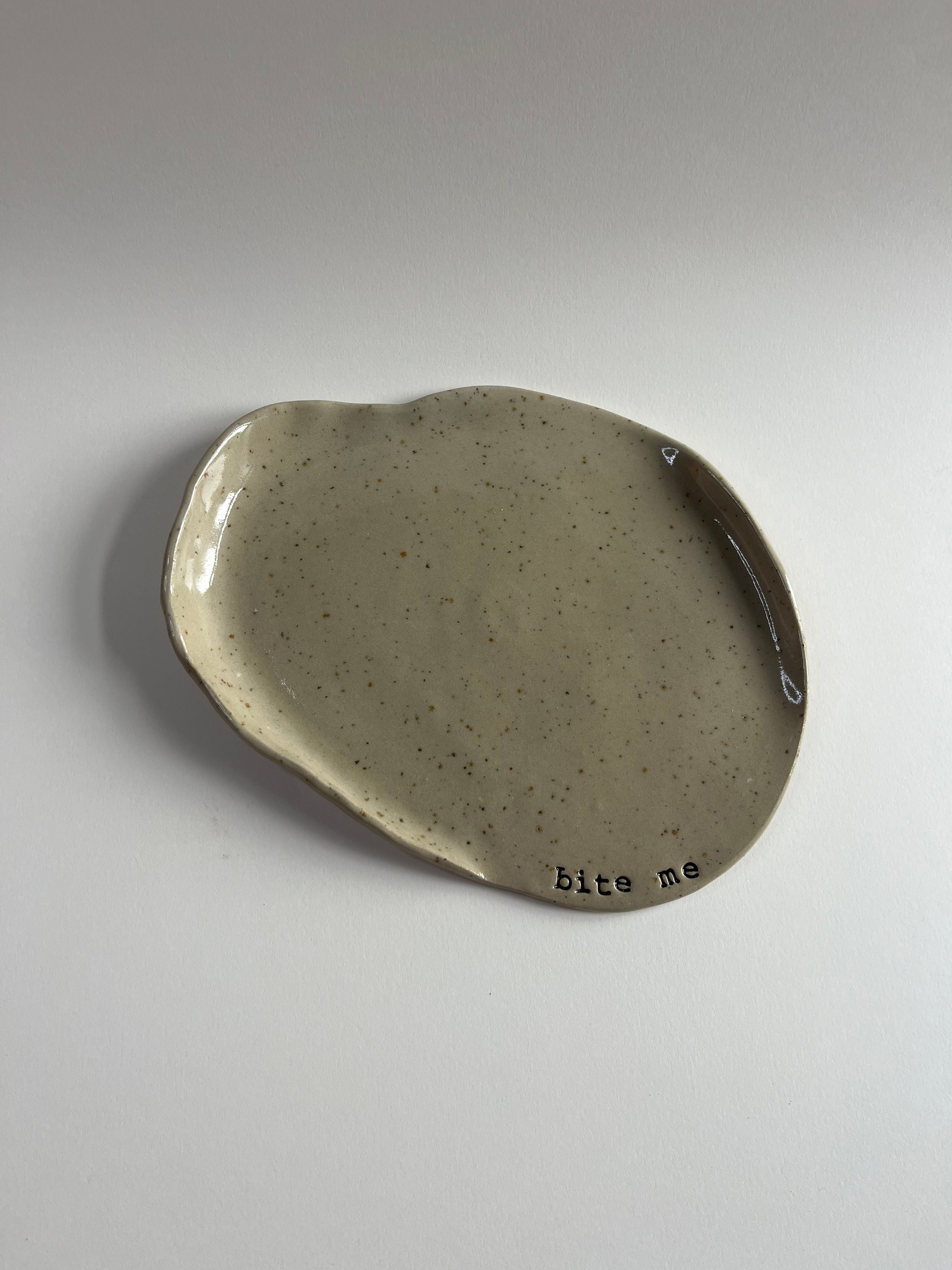 Small Plate - Bite Me
