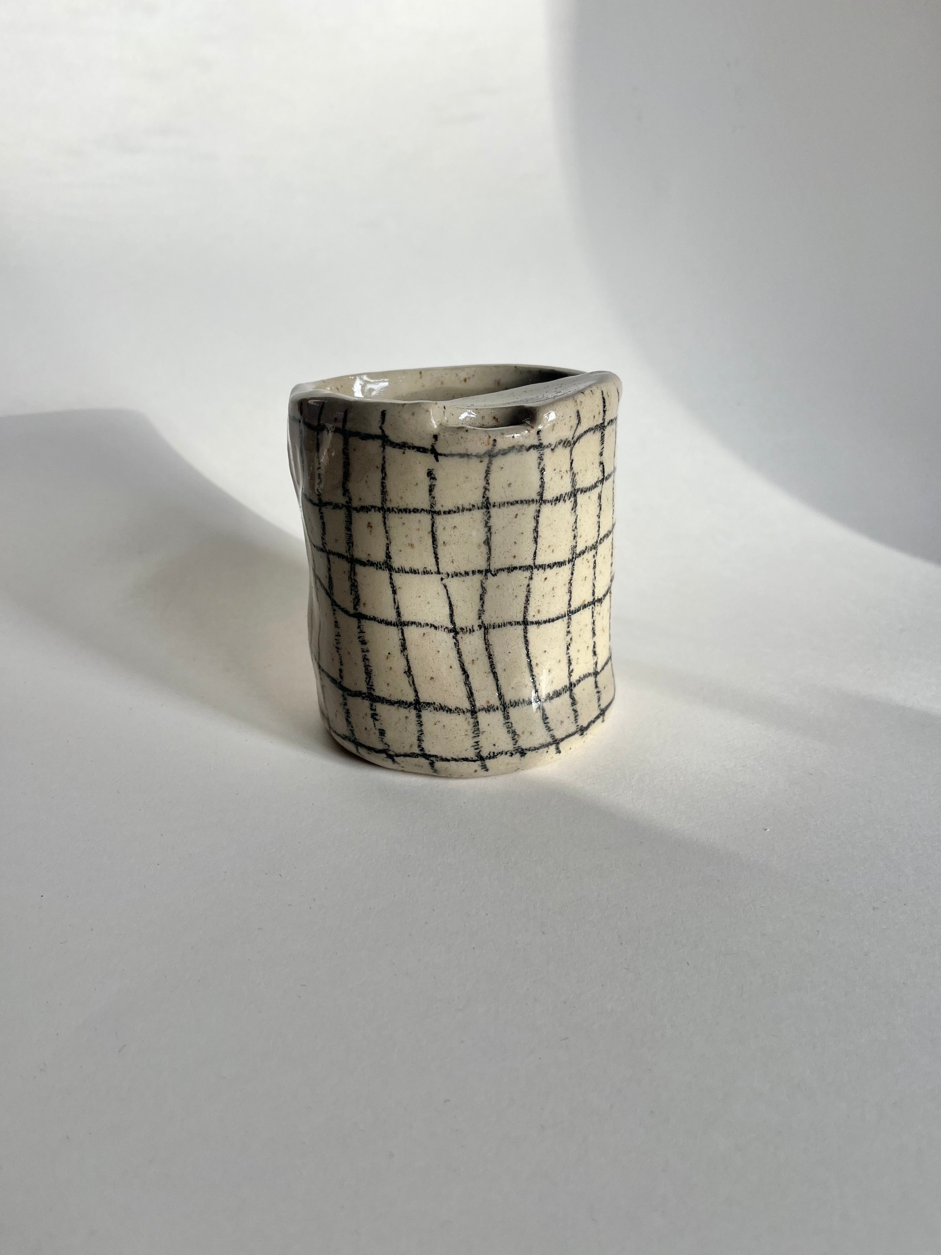 To Go Cup - Chequered