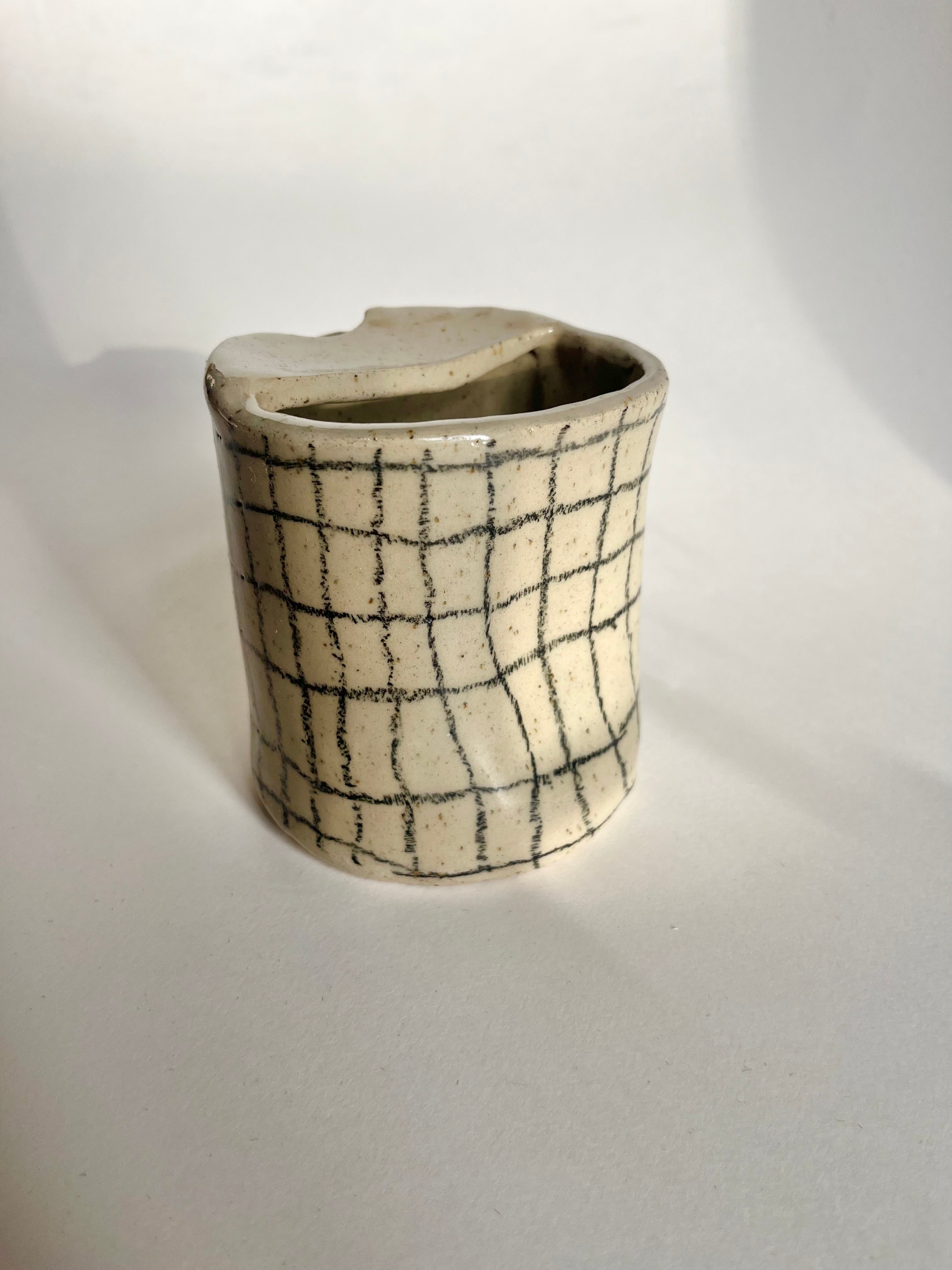 To Go Cup - Chequered