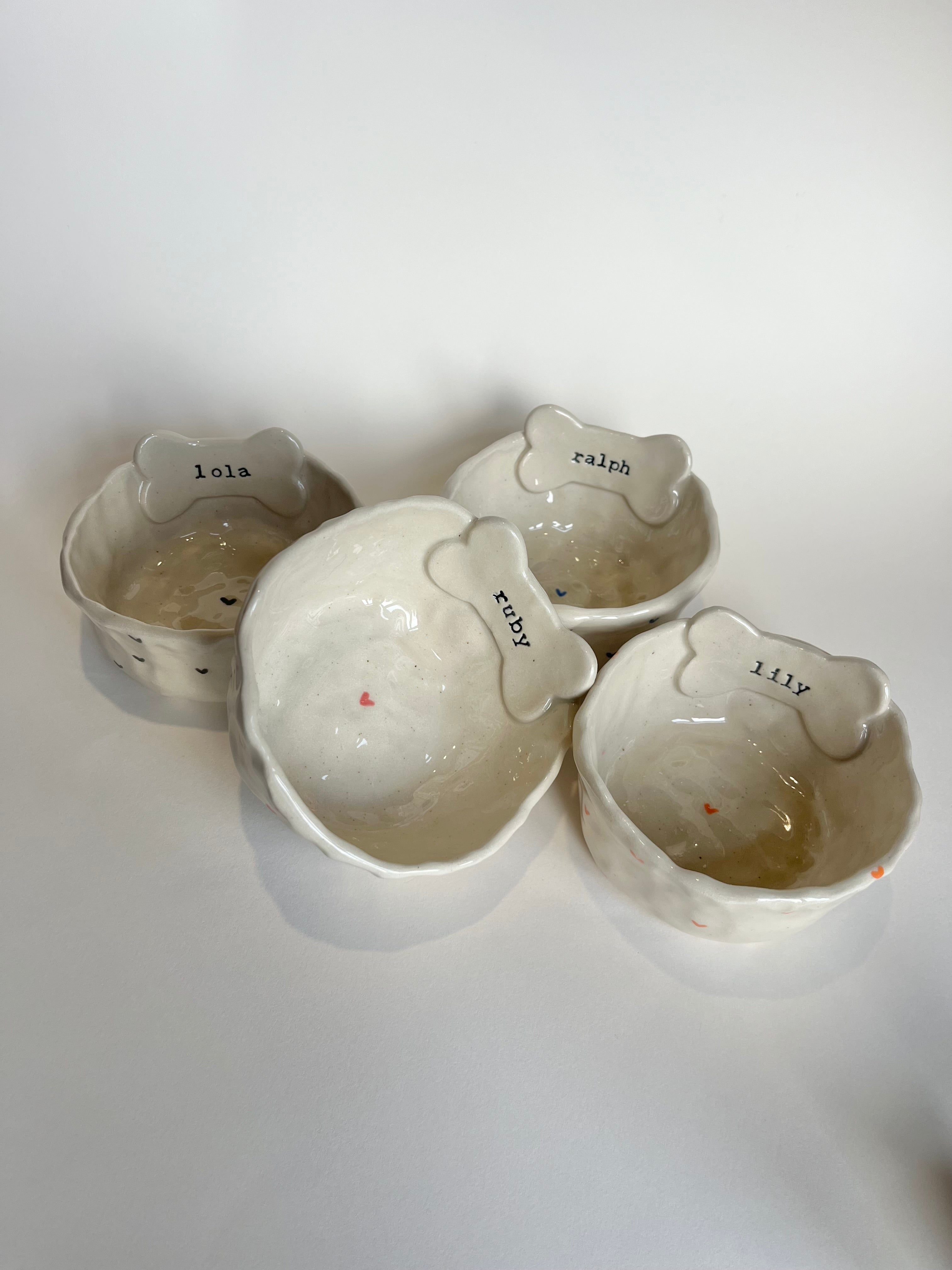 Small Pet Bowl - Customised