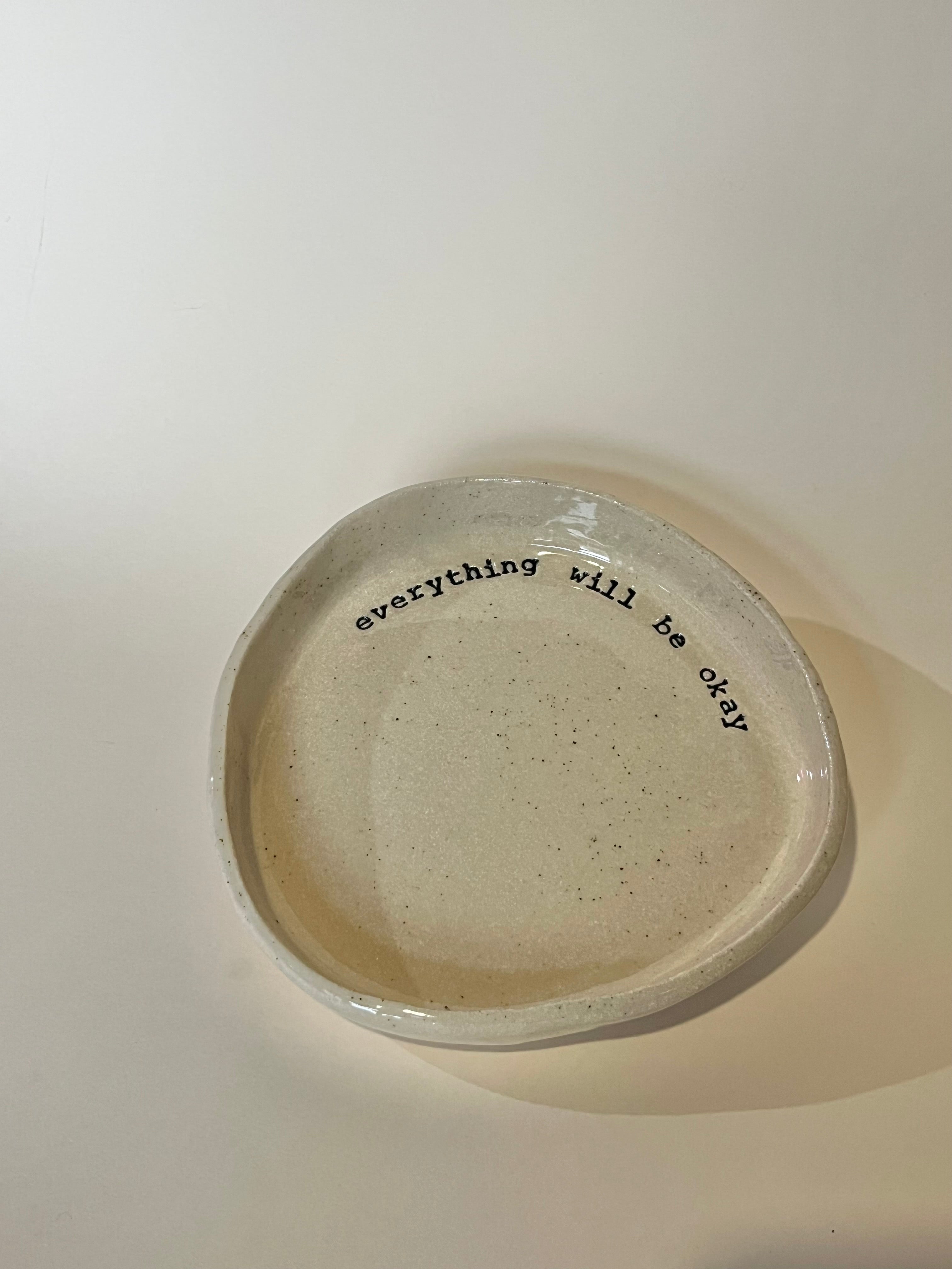 Medium Plate - Everything Okay