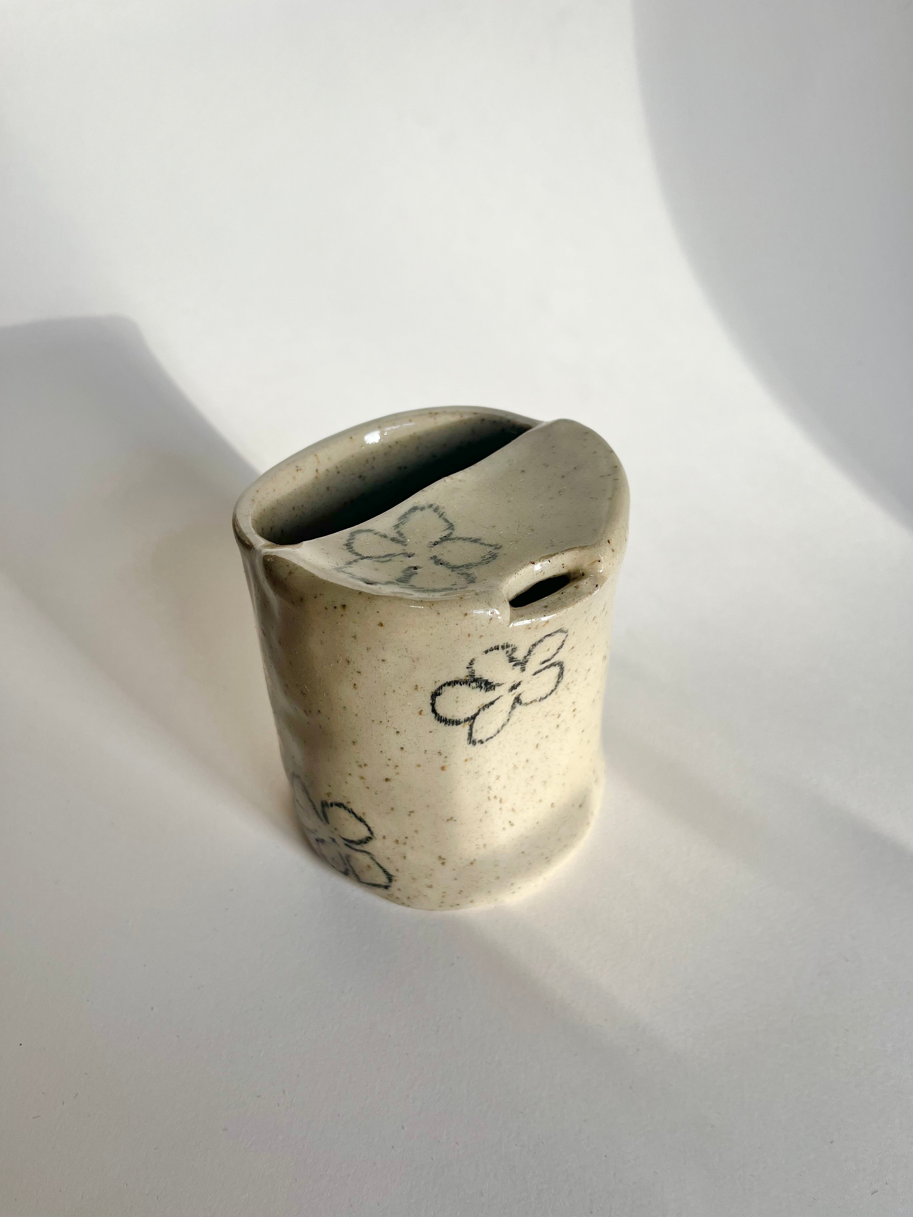 To Go Cup - Flower Doodle