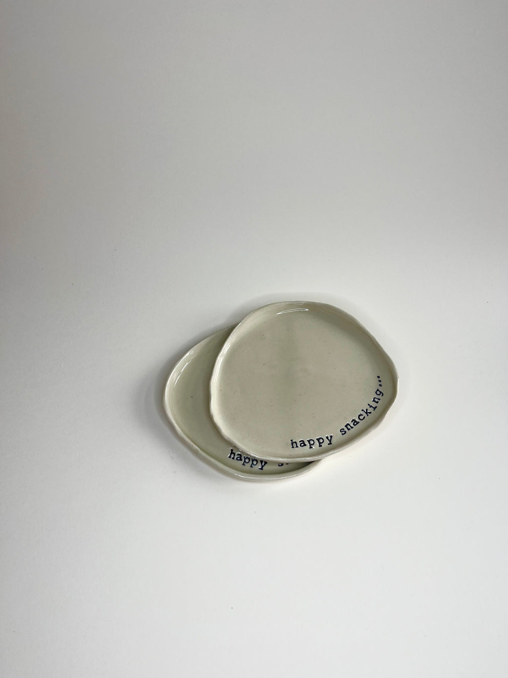 Mini Plate - Happy Snacking