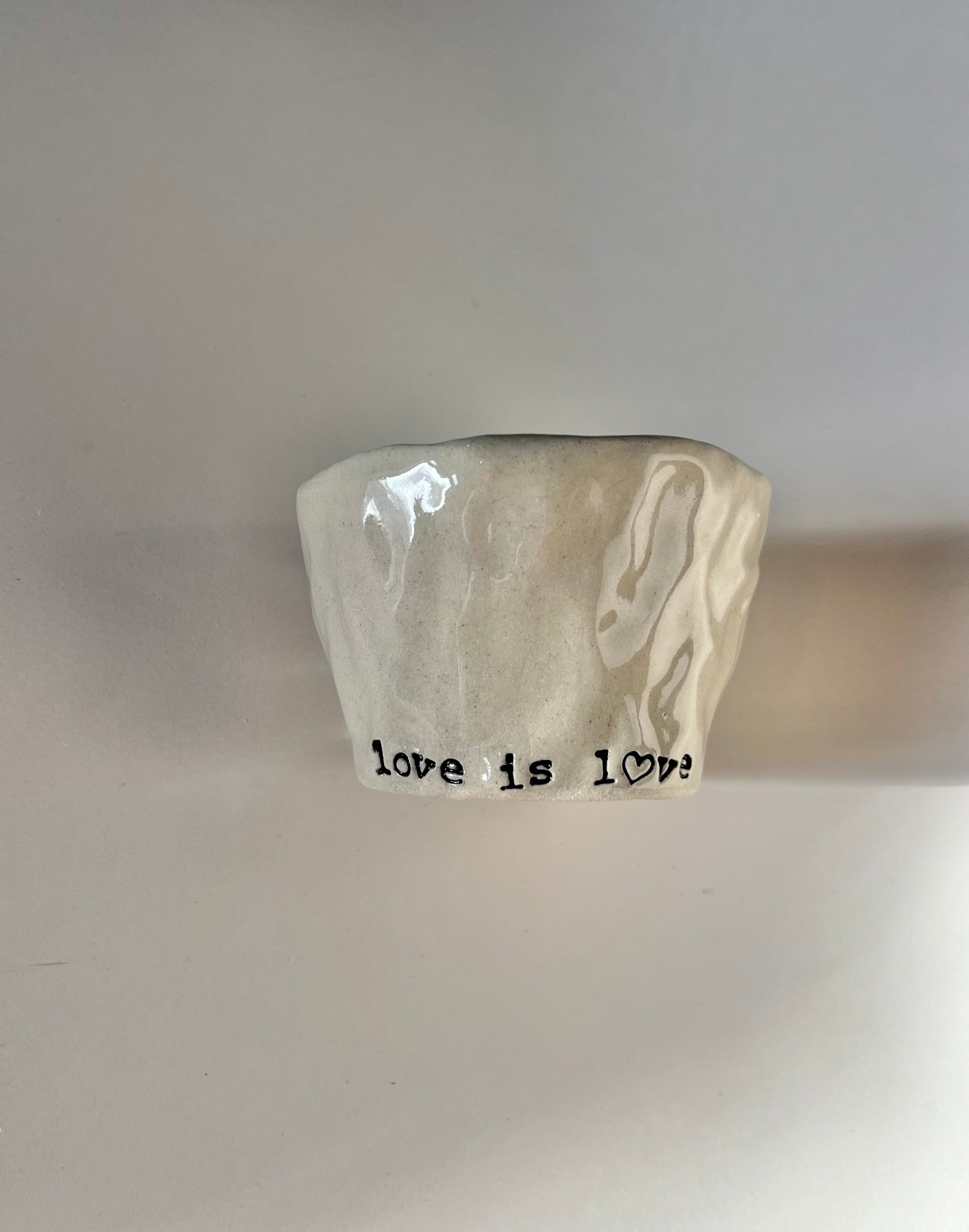 Espresso Cup - Love is Love