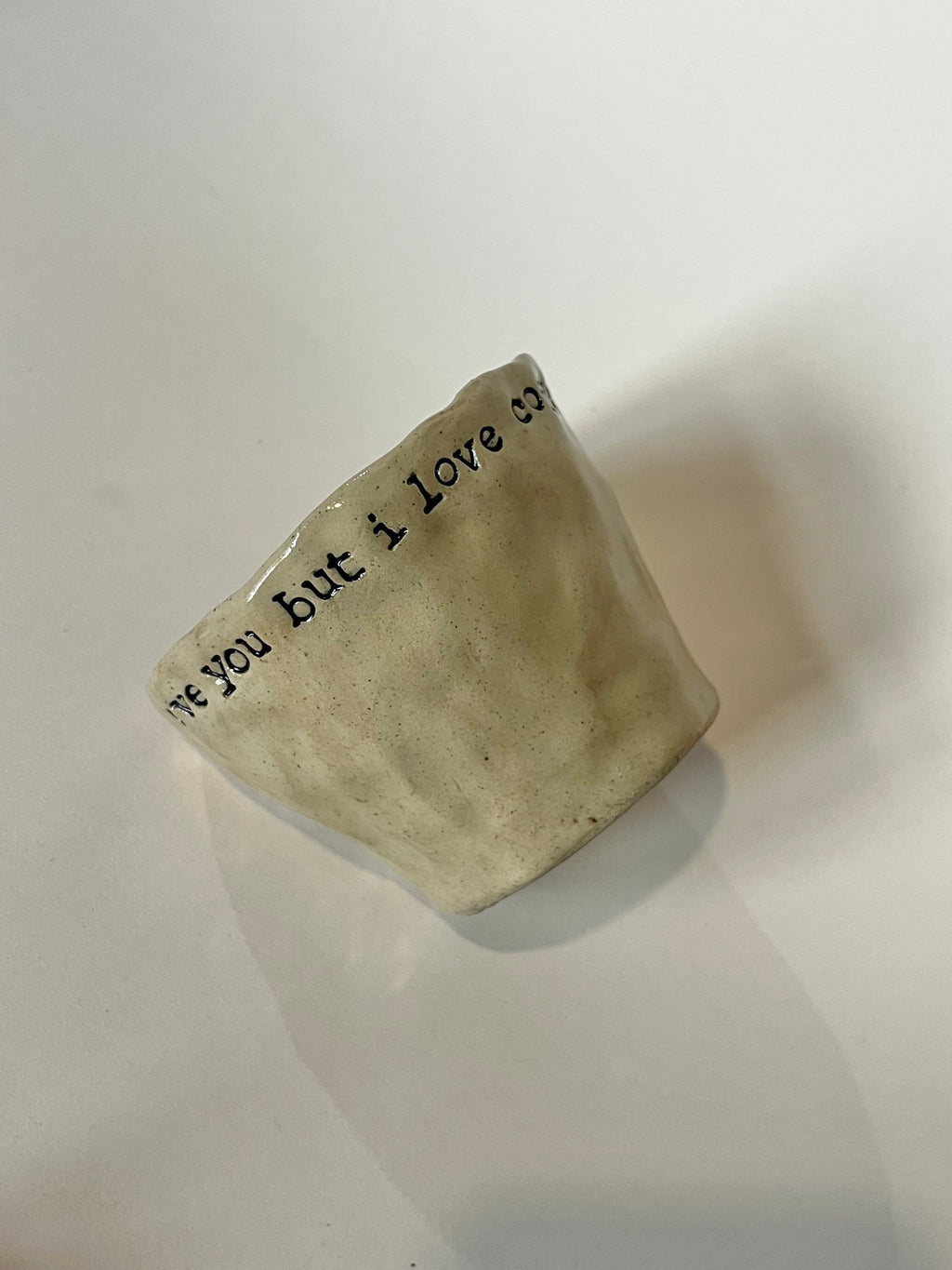 Dimple Mug - I Love You But