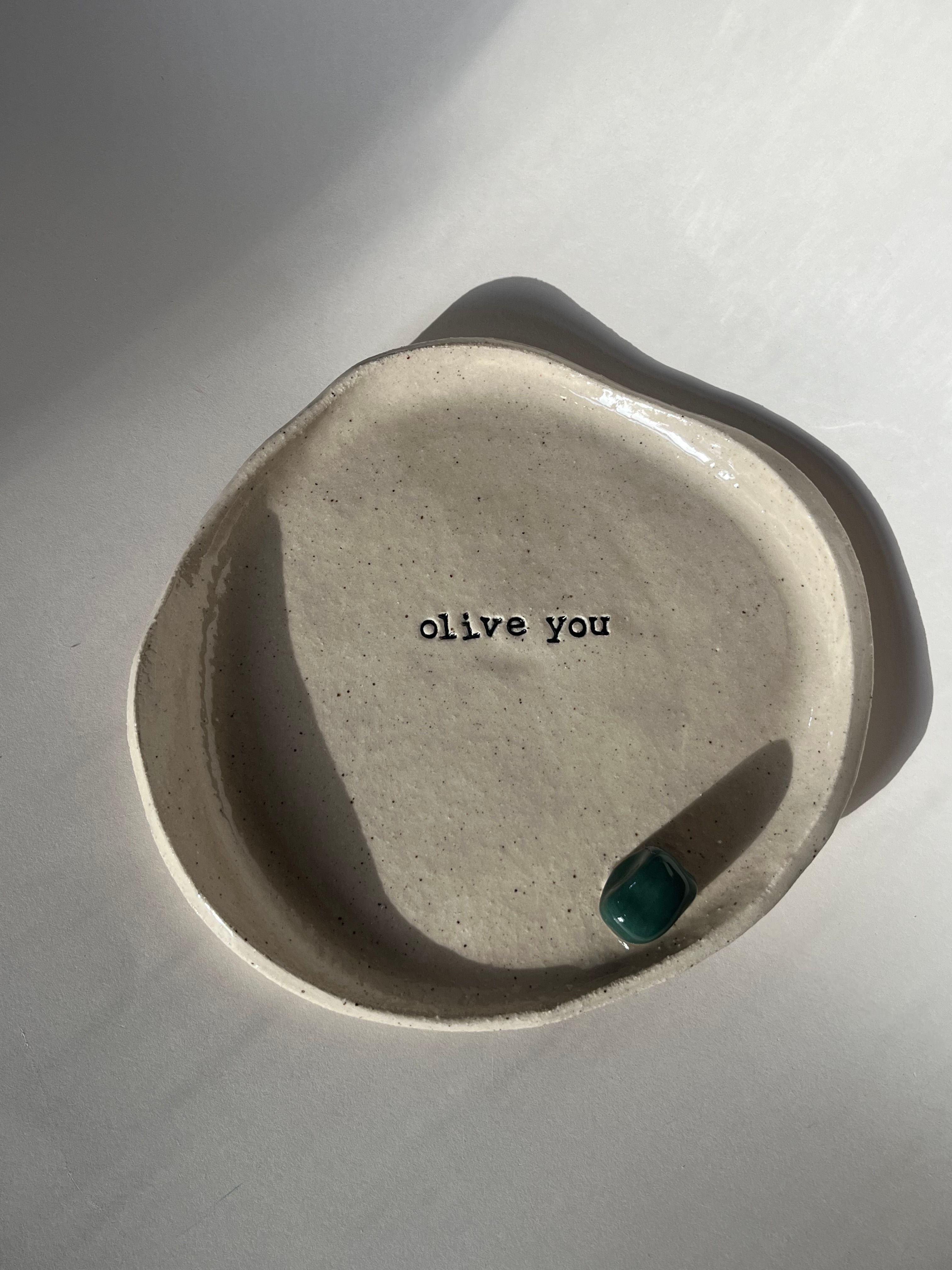 Small Plate - Olive You