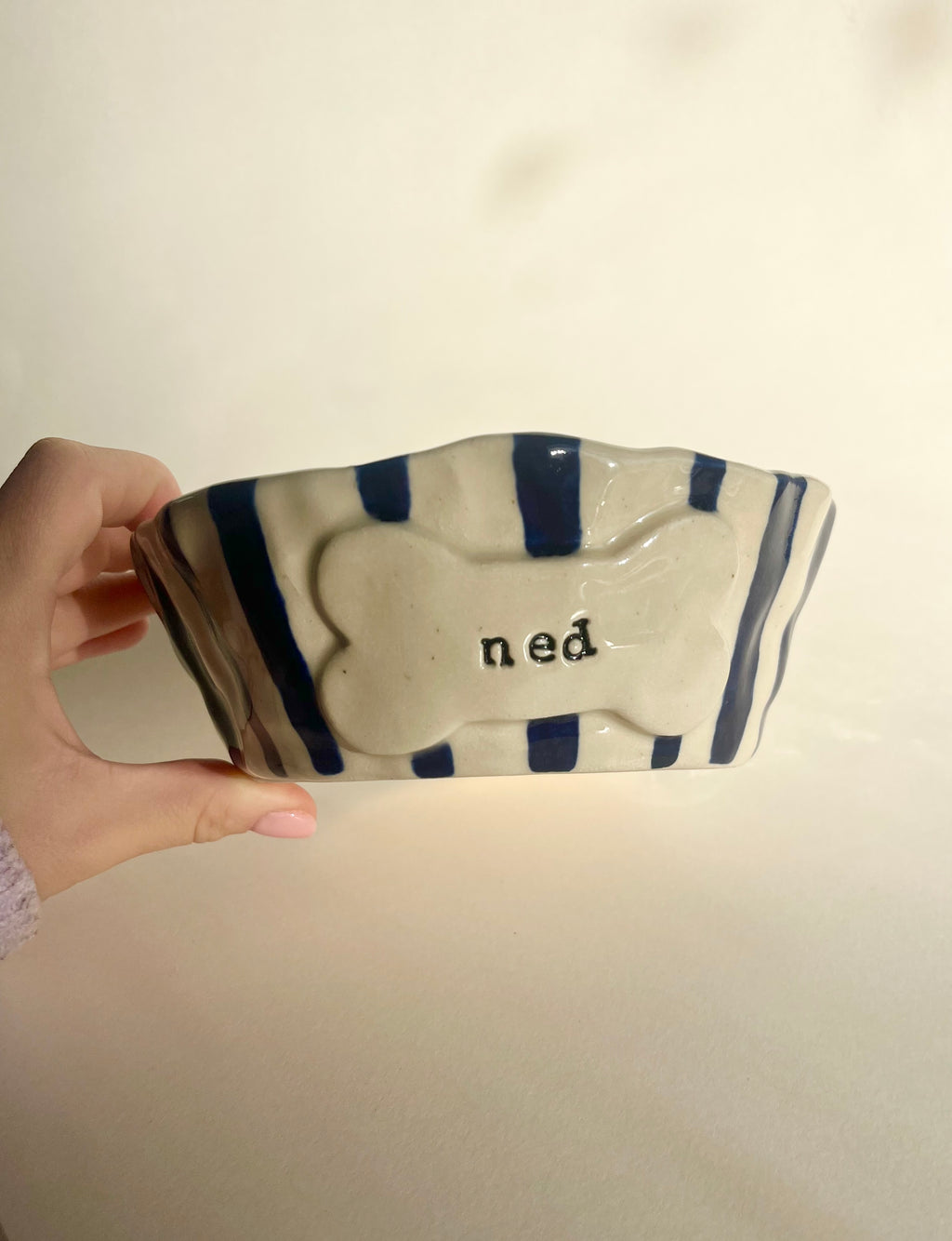 Medium Pet Bowl - Customised