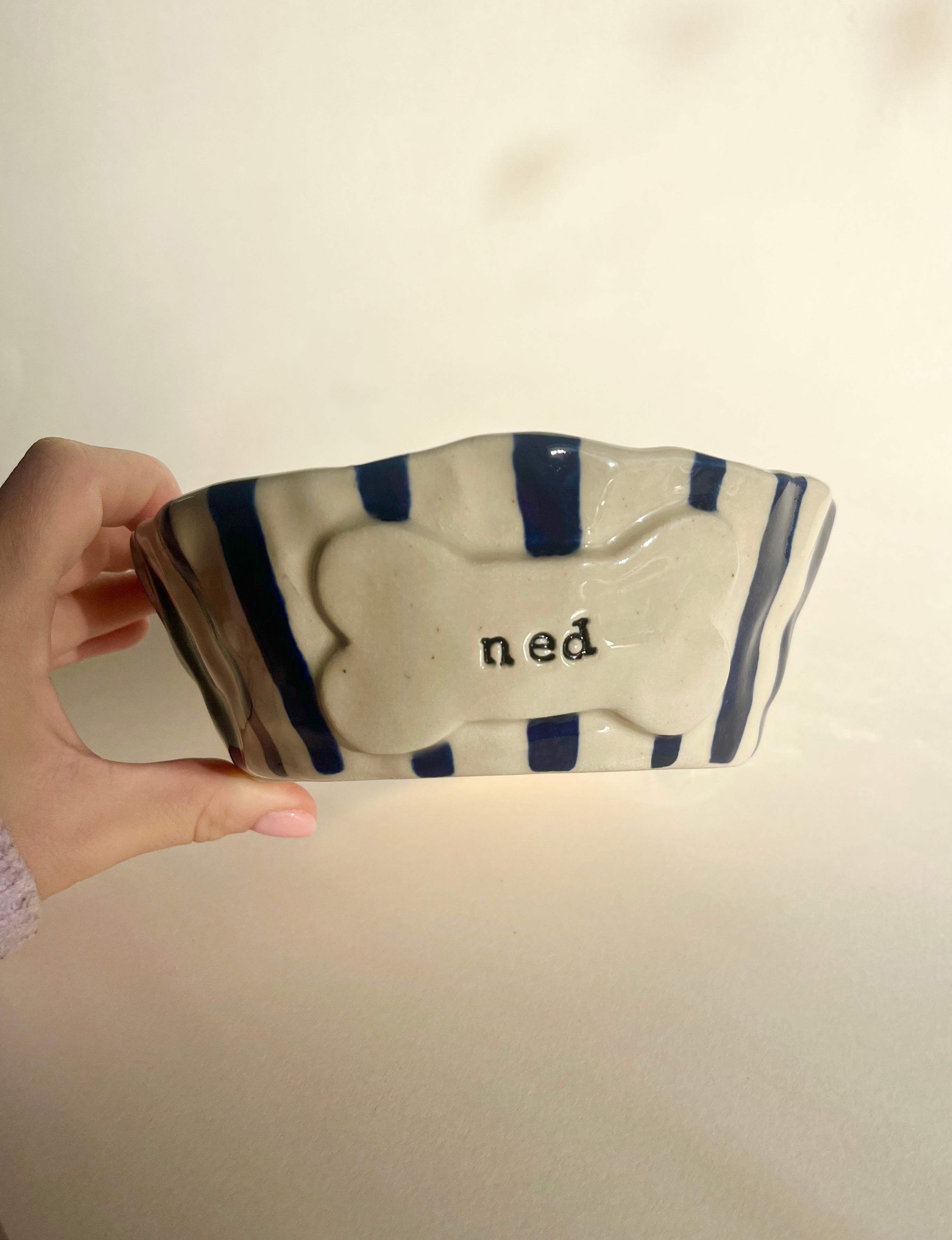 Medium Pet Bowl - Customised