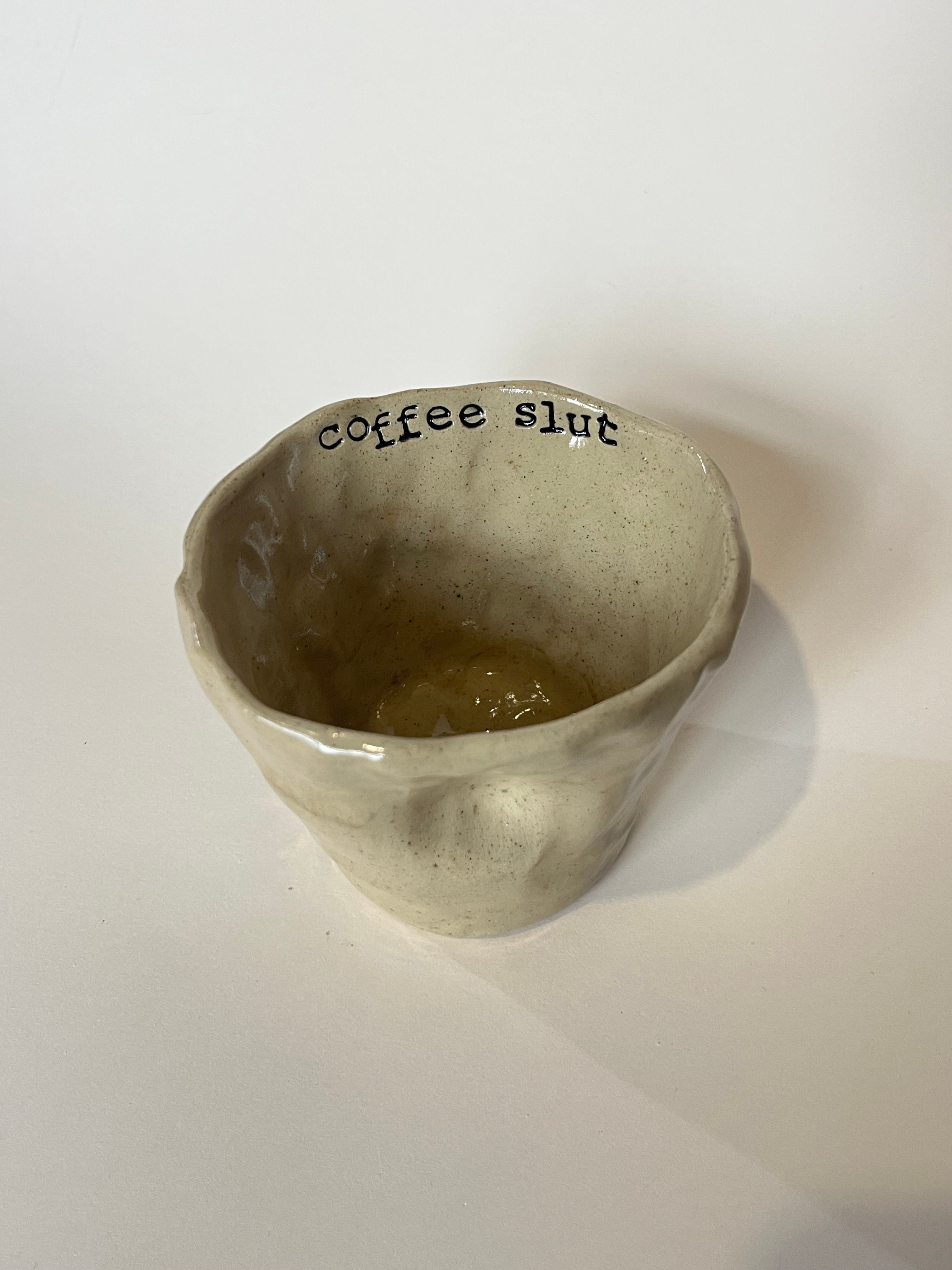 Dimple Mug - Coffee Sl*t