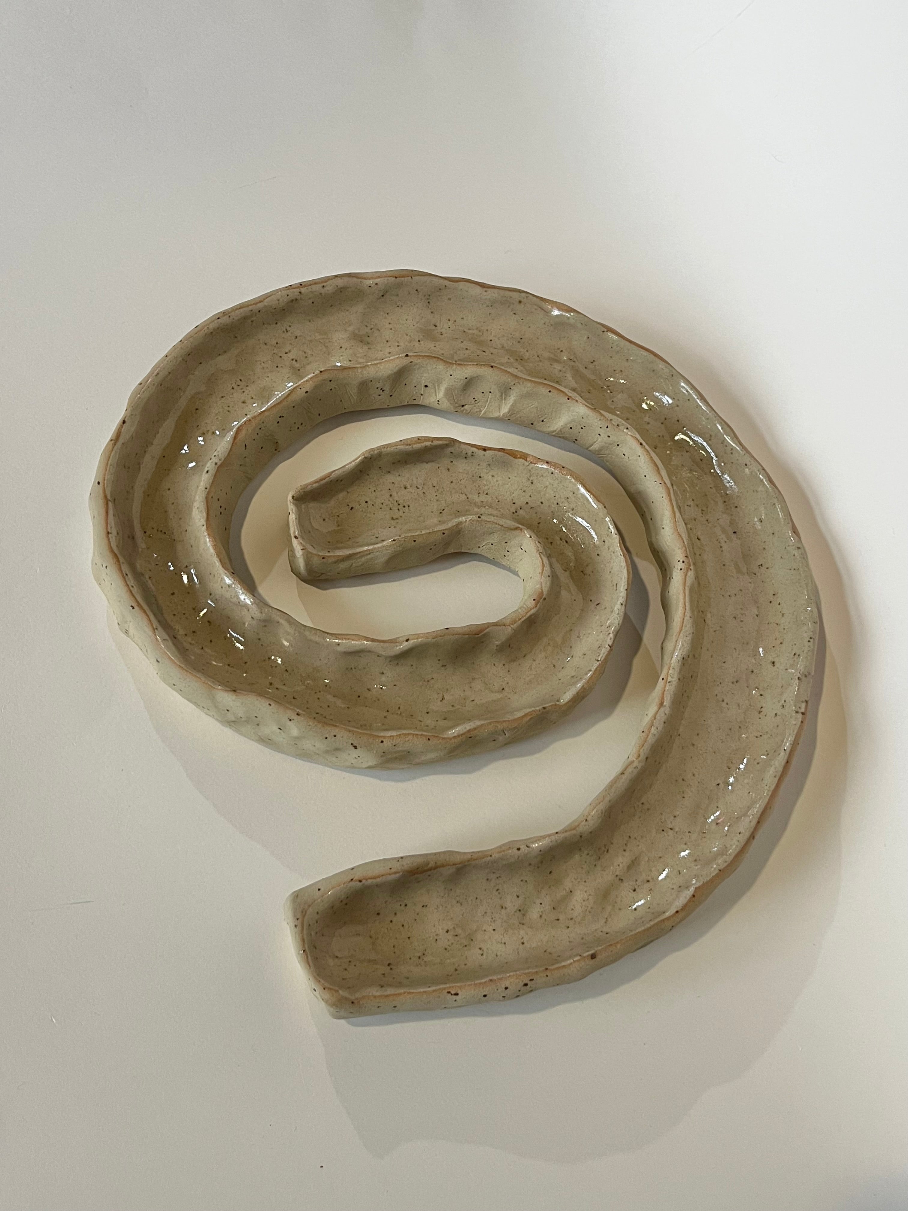 Spiral Platter - Caramel
